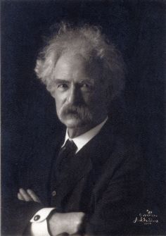 Portrait of Mark
 Twain
